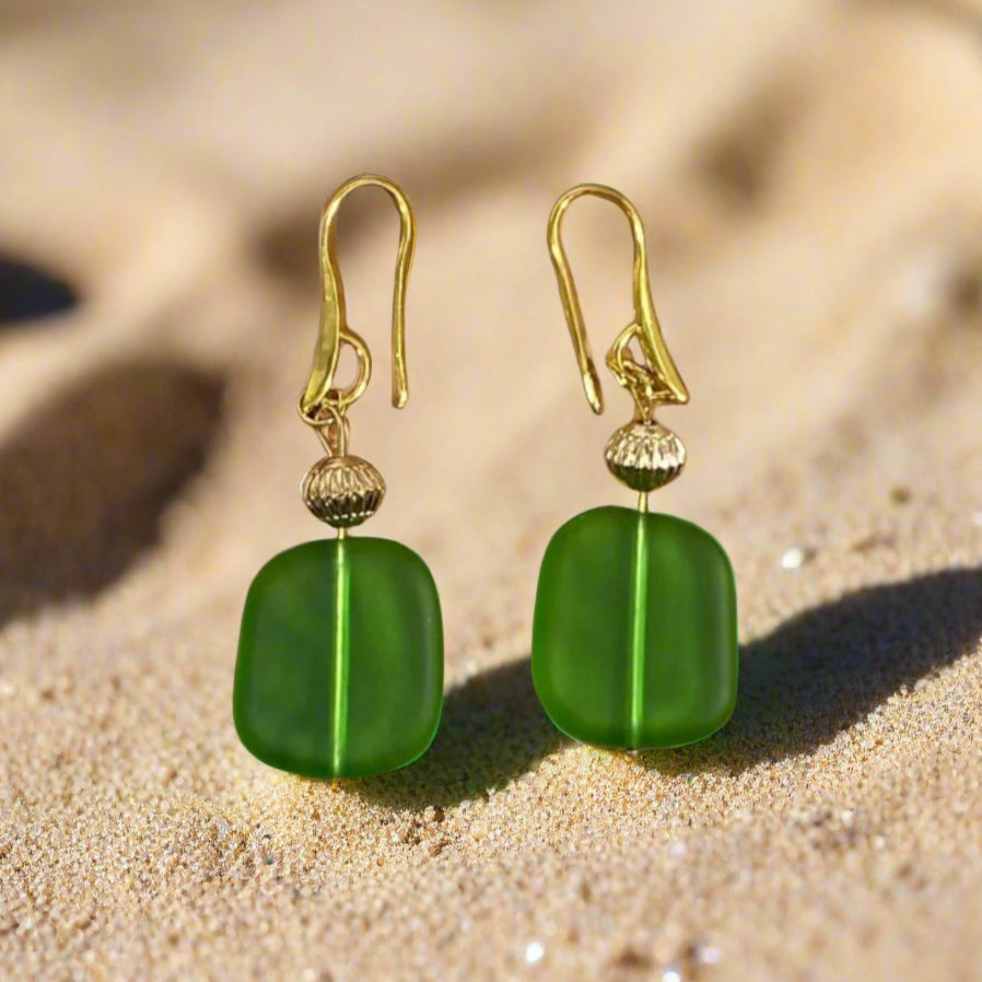 Sea Glass Earrings