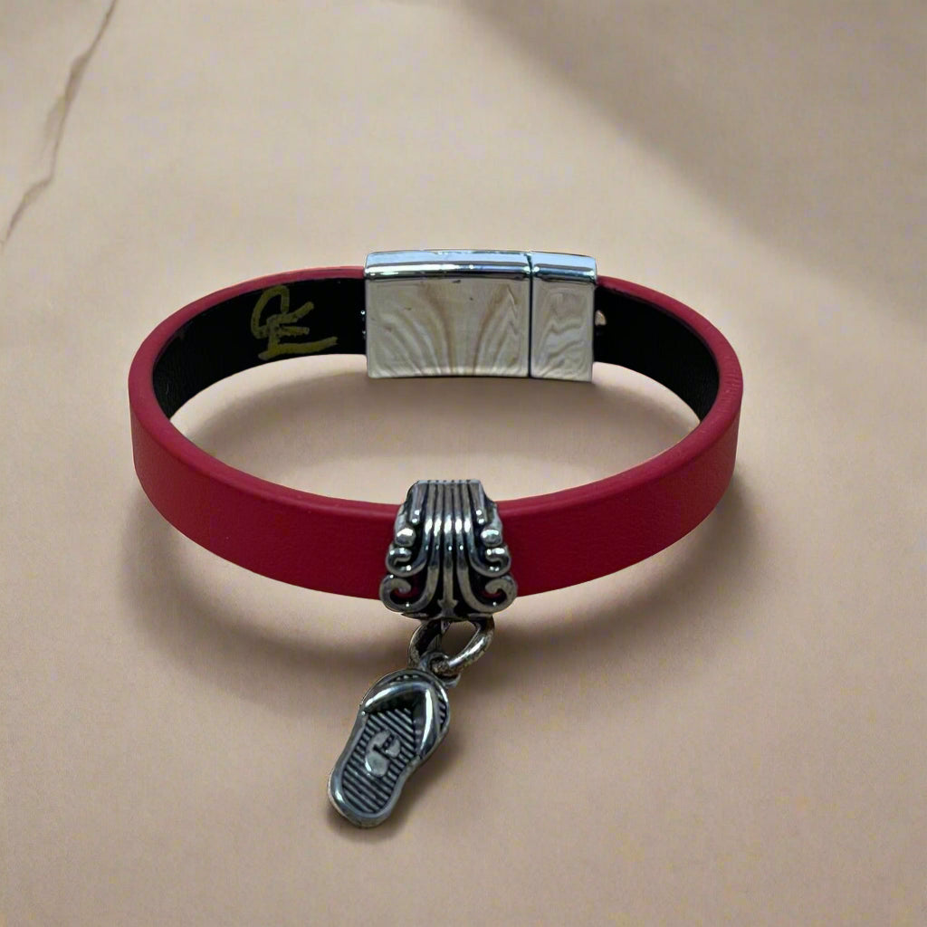 Coastal Allure Leather Bracelet