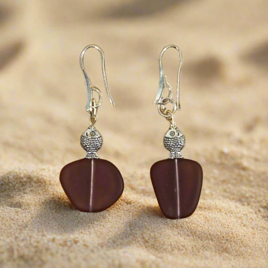 Sea Glass Earrings